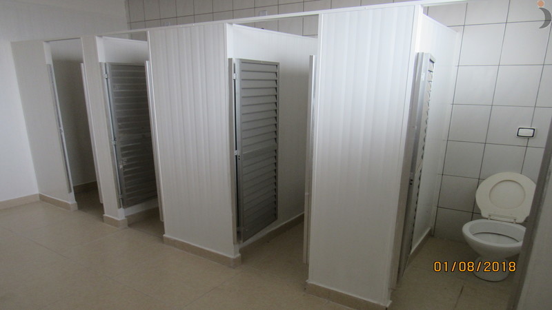 Banheiro e vestiariario